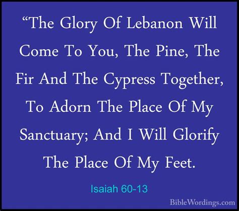 Isaiah 60 - Holy Bible English - BibleWordings.com