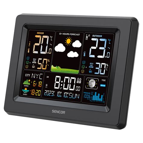 Weather Station With Wireless Sensor Sws Sencor