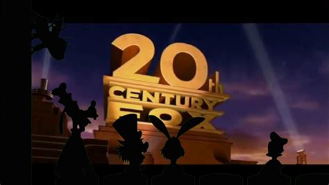 20th Century Fox Logo Disney Characters Youtube