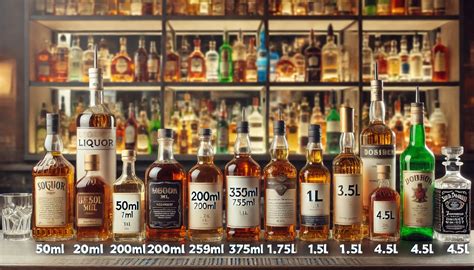 Ultimate Guide To Liquor Bottle Sizes A Must Read For Enthusiasts