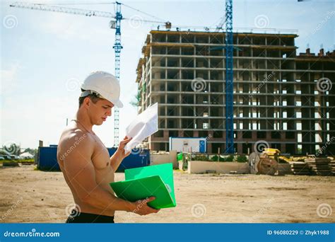 Handsome Male Athlete Man With Naked Torso Stock Image Image Of Drink Mineral