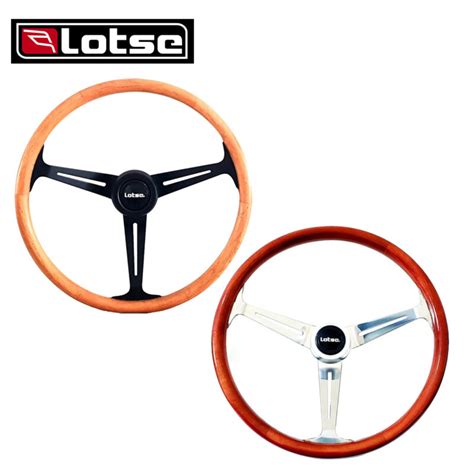 Volante Clássico Lotse Boxer Wood W16 Audio