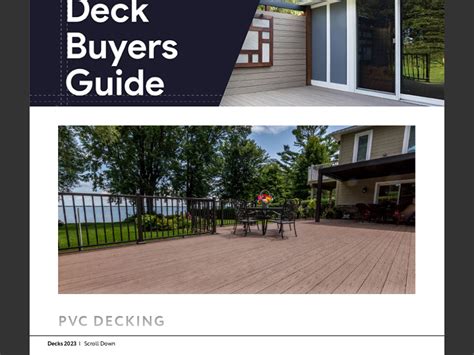 Decks 2023Deck Buyers Guide