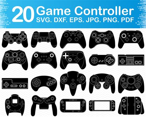 Game Controller Svg Gamer Svg Gaming Svg Files For Cricut Etsy