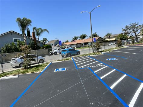 Santa Ana CA Parking Lot Paving, Sealcoating, and Striping - ﻿El Camino