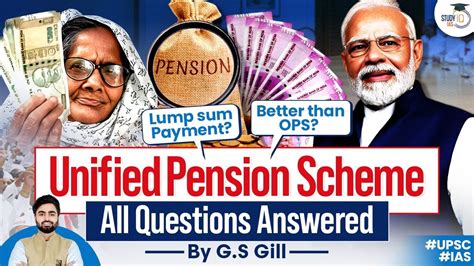 Unified Pension Scheme UPS Know Everything About It NPS OPS