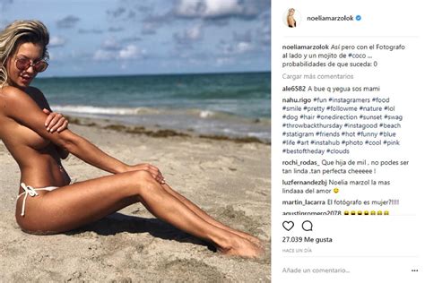 Los Topless De Noelia Marzol Y Sol Pérez Que Causan Furor En Las Redes