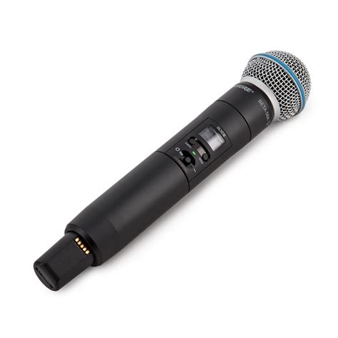 Shure Slxd B K Handheld Wireless Microphone System At Gear Music