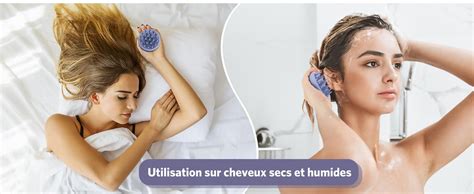 Sndyi Brosse Massage à Shampooing en Silicone pour l élimination des