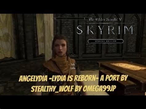 Skyrim Se Xbox One Pc Mods Angelydia Lydia Is Reborn A Port By