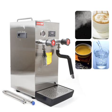 8l Commercial Milk Frother Steamer Full Automatic Boiling Water