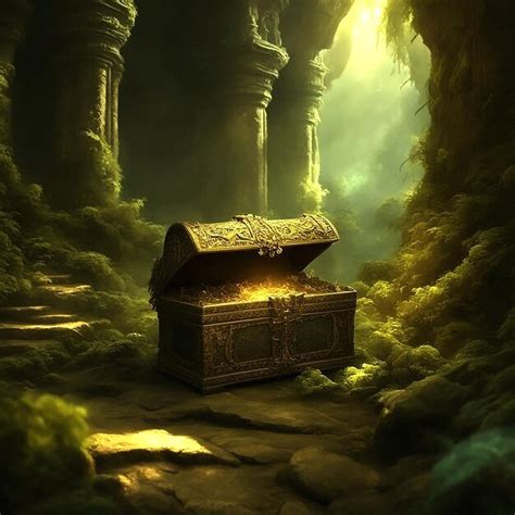 Premium Photo Treasure Box