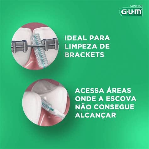 Escova Interdental Grossa GUM 1 6mm 18 Unidades