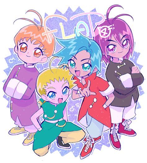 Akatsuki Tooru Leon And Fujio Ojamajo Doremi Drawn By Korozikoro