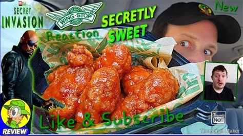 Reaction Wingstop®️ Secretly Sweet Boneless Wings Review New Flavors Youtube