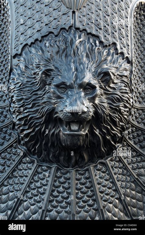 Lion Head Statue