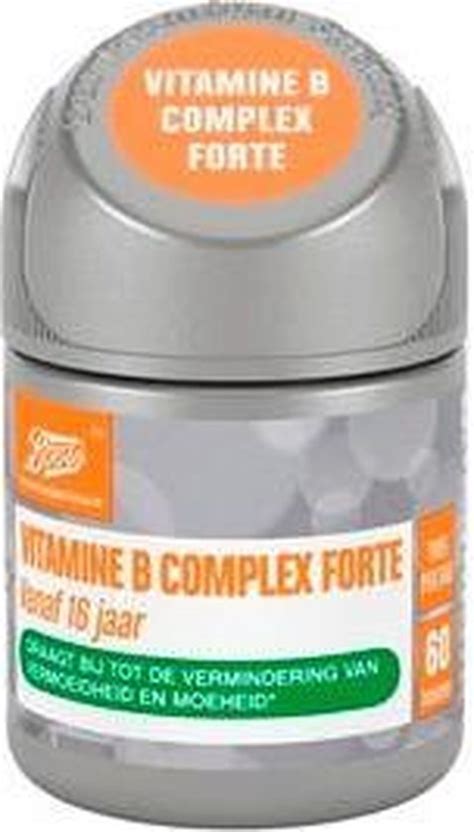 Boots Pharmaceuticals Vitamine B Complex Forte Tabletten Bol