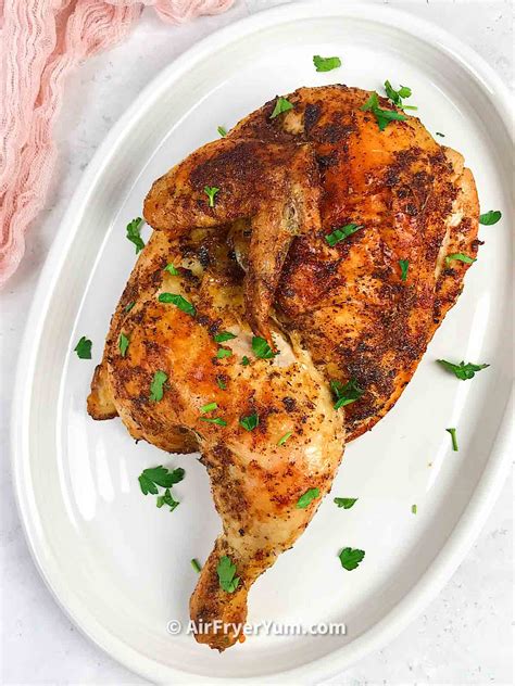 Air Fryer Half Chicken Recipe Air Fryer Yum