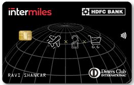 Compare Intermiles Hdfc Bank Diners Club Credit Card Vs Icici Bank