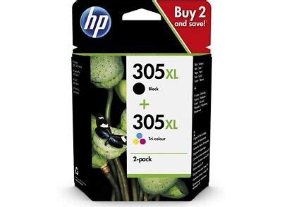 HP305XL Black Colour Original HP Printer Ink Cartridges 3YM62AE