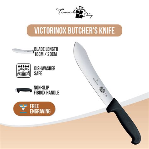 Victorinox Fibrox Safety Nose Slaughter And Butcher S Knife Cm