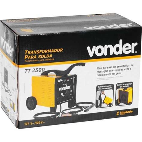 Transformador De Solda Bivolt Vonder