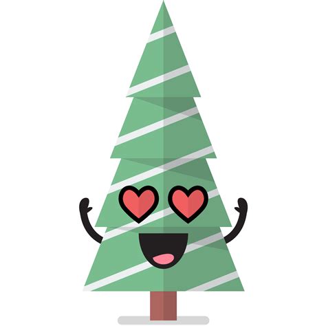 Free Christmas tree character emoji 23256398 PNG with Transparent ...