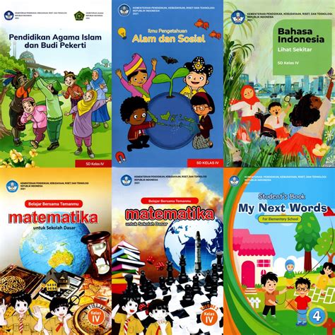 Jual Buku Kurikulum Merdeka Kelas 4 SD Shopee Indonesia