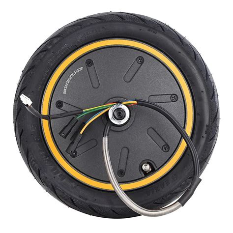 10 Inch Tire For Electric Scooter 350w Rear Wheel Brushless Hub Motor Kit With Inflatable Tire