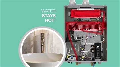 How The Rheem® Rtgh Condensing Tankless Water Heater Works Youtube