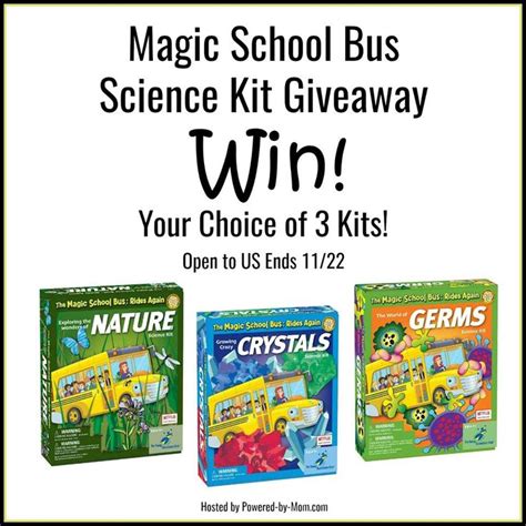 Magic School Bus Science Kits Giveaway Magic School Bus Science