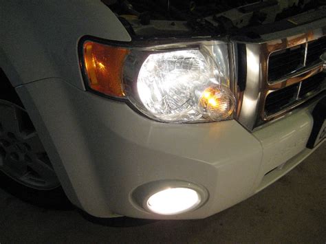 Ford Escape Headlight Bulbs Replacement Guide 057