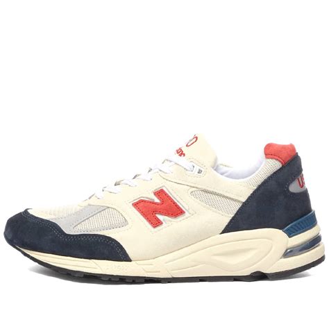 New Balance M990TA2 Made In USA Cream END UK