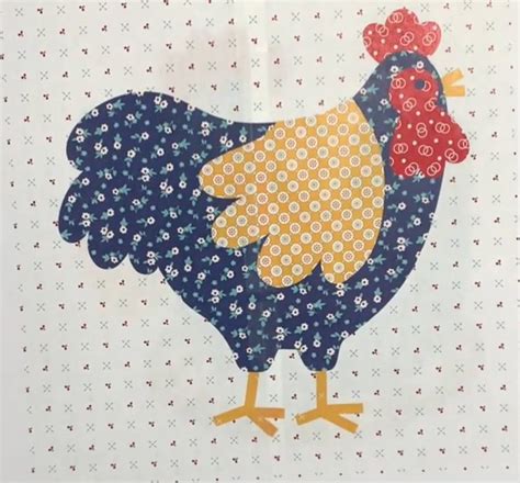 Lori Holt Scrap Quilts Chicken Quilt Embroidery Patterns