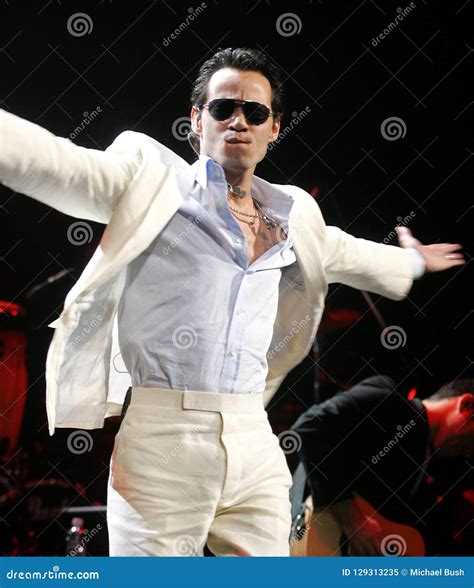 Marc Anthony Performs In Concert Editorial Image Image Of Airlines