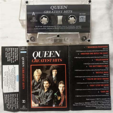 Queen Greatest Hits Album Audio Cassette Tamil Audio Cd Tamil Vinyl