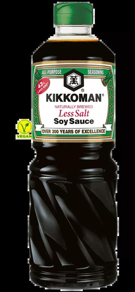 Kikkoman Naturally Brewed Less Salt Soy Sauce Kikkoman