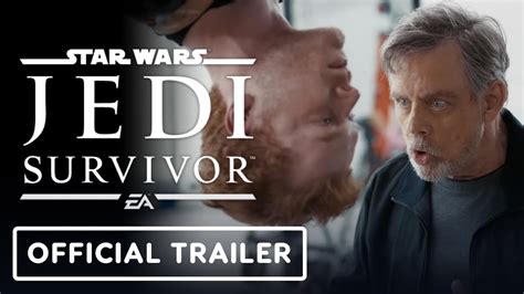 Star Wars Jedi Survivor Official Jedi Training Trailer Mark Hamill Cameron Monaghan Youtube