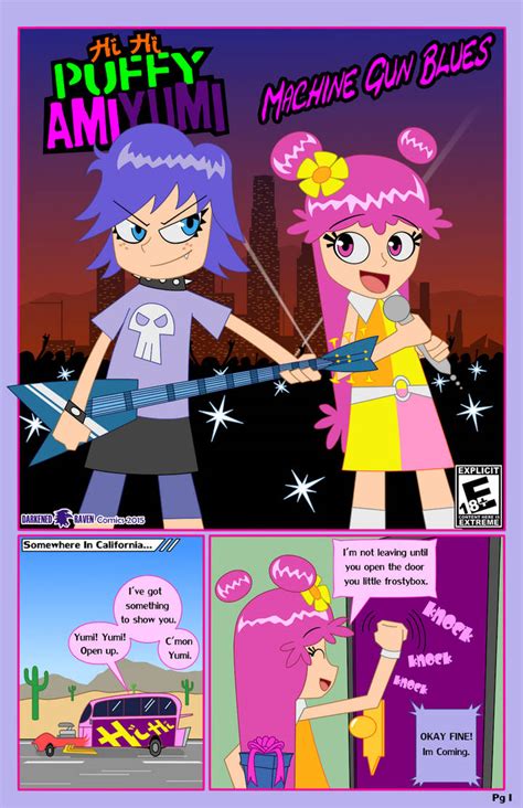 Hi Hi Puffy Amiyumi Comic Page 1 By Darkened Raven On Deviantart