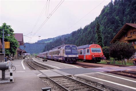 BLS NPZ Im Originalanstrich Trubschachen 6 Juni 1998 BLS NPZ 731