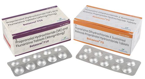 Propranolol Flunarizine Betaever Evervital Lifesciences