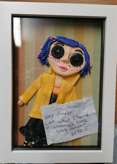 Coraline Puppe Coraline Andere Mutter Knöpfe Für Augen Etsy