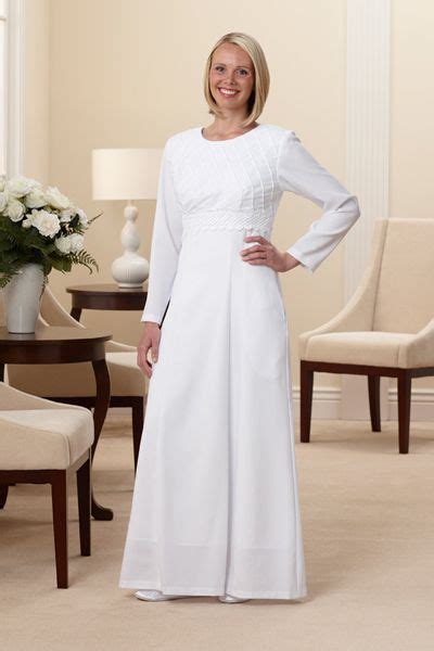 Female Mormon Temple Clothes - Temple Mormon Lds Endowment Clothes Rituals Wear Wife Clothing ...