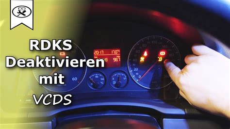 RDKS Deaktivieren Mit VCDS Deactivate TPMS With VCDS VitjaWolf