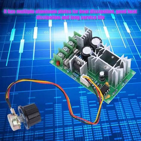 Jual Dimmer PWM DC 9 60V 20A Speed Contoller Regulator Motor Dimmer LED