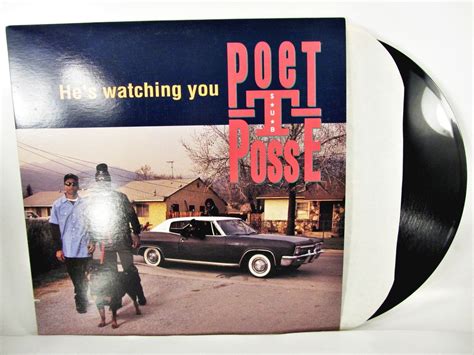 POET T POSSE He S Watching You 12 Single LP Record 2 Mixes MINT