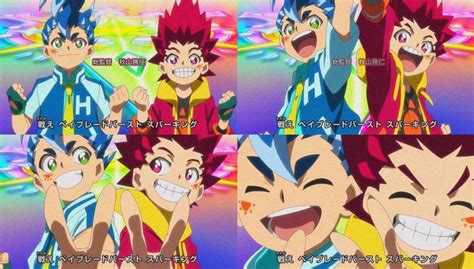 Hikaru And Hyuga Beyblade Characters Anime Beyblade Burst