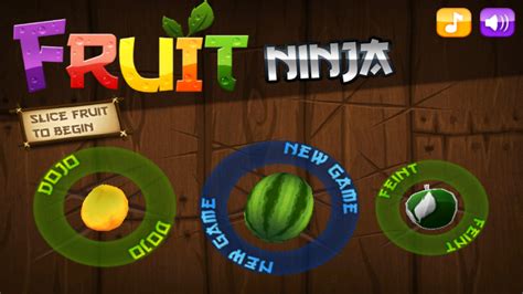 Fruit Ninja Background