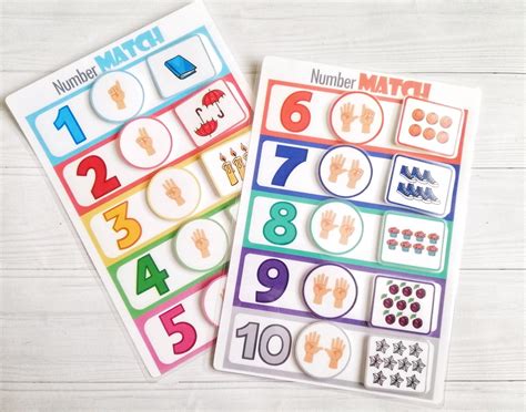 Counting Activity Preschool Math Learn to Count Preschool - Etsy