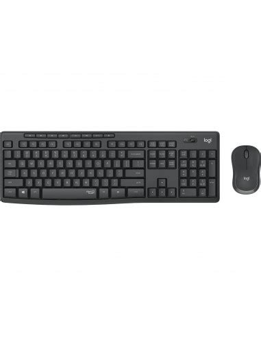 Logitech Mk Silent Wireless Combo De Rat N Y Teclado Inal Mbricos